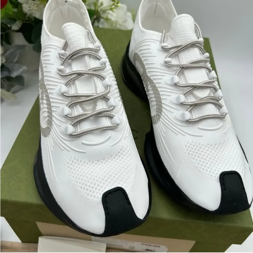 Men's Gucci interlocking G run trainer size 12.5 made in Italy